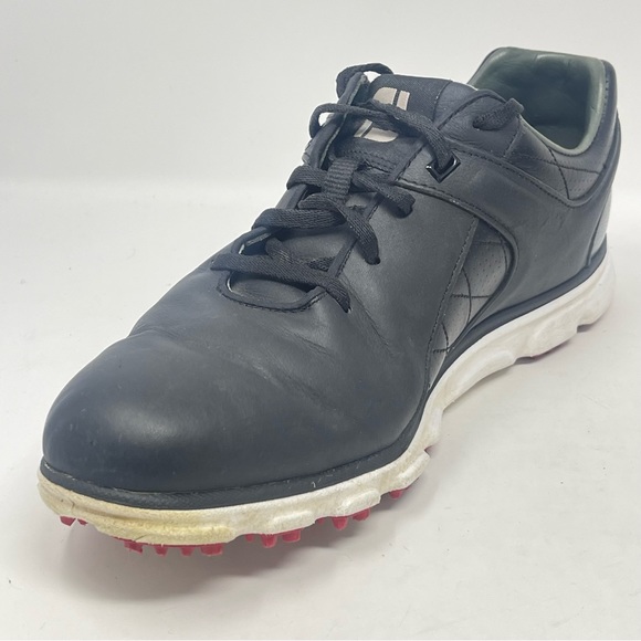 FootJoy Pro SL Golf Shoes Mens 8 M Black Spikeless Turf Classic FJ 53594 - Picture 9 of 14